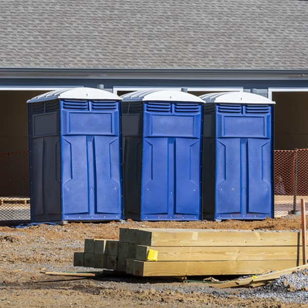 can i customize the exterior of the portable toilets with my event logo or branding in Creedmoor NC